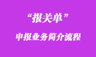 申報(bào)業(yè)務(wù)簡(jiǎn)介流程